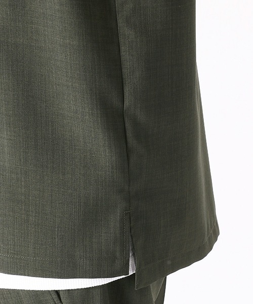 COMME CA ISM（コムサイズム）の「オープンカラーシャツ（シャツ/ブラウス・メンズ・ブラック/ベージュ/ネイビー/カーキ・MEDIUM/LARGE/X-LARGE）」の15枚目の写真