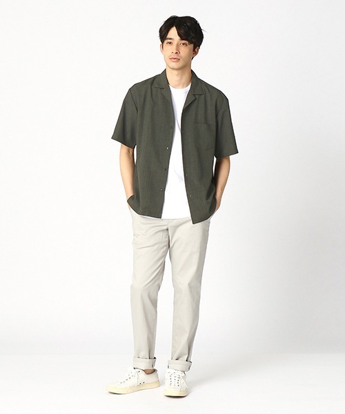 COMME CA ISM（コムサイズム）の「オープンカラーシャツ（シャツ/ブラウス・メンズ・ブラック/ベージュ/ネイビー/カーキ・MEDIUM/LARGE/X-LARGE）」の20枚目の写真