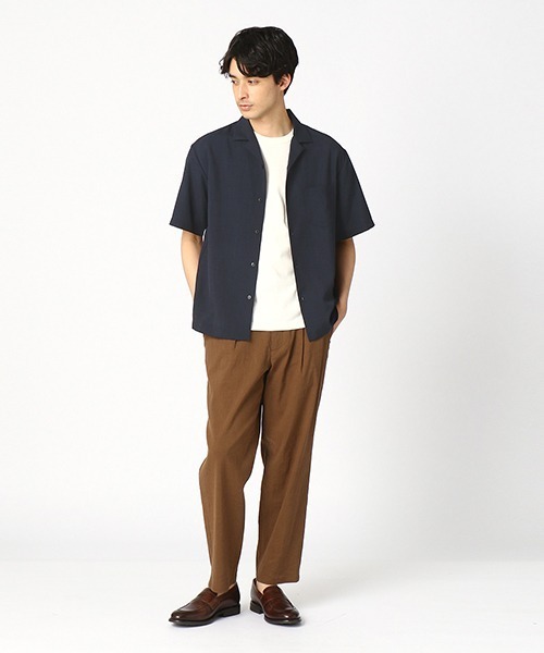 COMME CA ISM（コムサイズム）の「オープンカラーシャツ（シャツ/ブラウス・メンズ・ブラック/ベージュ/ネイビー/カーキ・MEDIUM/LARGE/X-LARGE）」の22枚目の写真