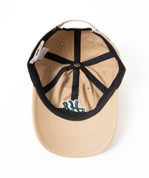 WEGO（ウィゴー）の「WEGO/3Dロゴチームキャップ（キャップ・メンズ・ホワイト/ダークグリーン/ブラック/ベージュ/ネイビー・FREE）」の7枚目の写真