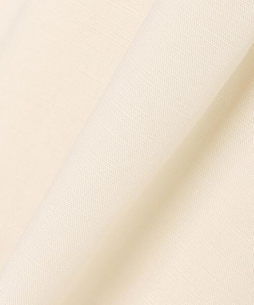 Allamanda（アラマンダ）の「配色リボンティアード麻調／ワンピース（ワンピース・レディース・ベージュ/グレー系その他/アイボリー/ブラック系その他2・M）」の8枚目の写真