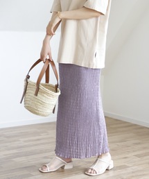 【UNFIELD シャーリングマキシスカート】