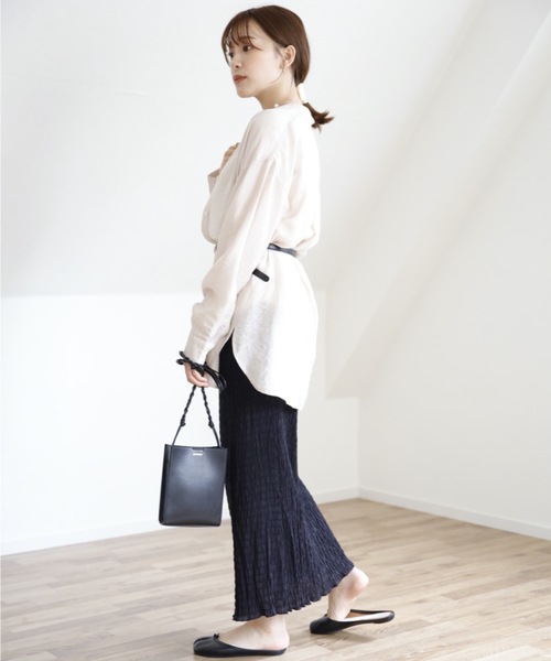 UNFIELD（アンフィールド）の「【UNFIELD シャーリングマキシスカート】（スカート・レディース・ブラック/パープル/アイボリー・FREE）」の22枚目の写真