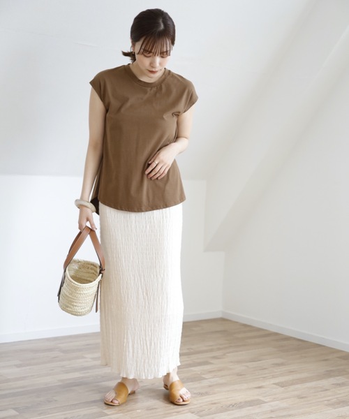 UNFIELD（アンフィールド）の「【UNFIELD シャーリングマキシスカート】（スカート・レディース・ブラック/パープル/アイボリー・FREE）」の20枚目の写真