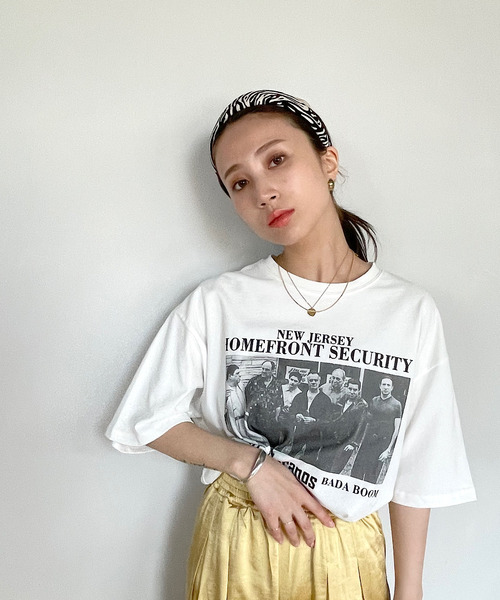 SANSeLF（サンセルフ）の「【SANSeLF】gentleman phot TEE　sanw89（Tシャツ/カットソー・レディース・ホワイト・FREE）」の12枚目の写真