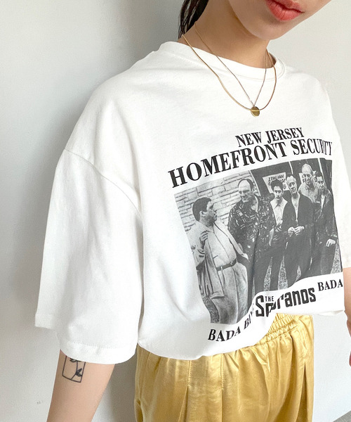 SANSeLF（サンセルフ）の「【SANSeLF】gentleman phot TEE　sanw89（Tシャツ/カットソー・レディース・ホワイト・FREE）」の13枚目の写真