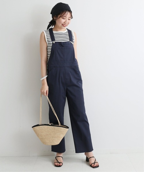 IENA（イエナ）の「スーピマ針抜きリブノースリーブ◆（Tシャツ/カットソー・レディース・ホワイト/チャコールグレー/ネイビー/ダークブルー・FREE）」の8枚目の写真