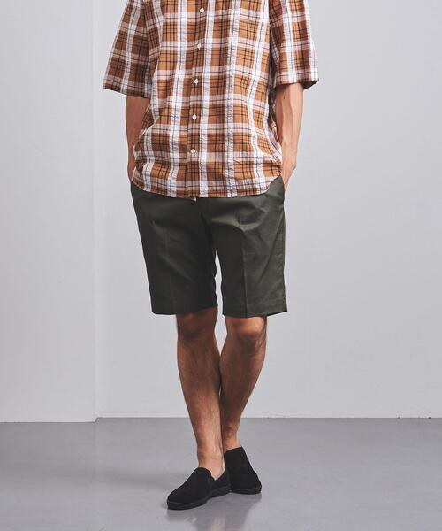 SOVEREIGN（ソブリン）の「＜SOVEREIGN（ソブリン）＞ ギャバジン チノ ショーツ（その他パンツ・メンズ・ホワイト/オリーブ/ネイビー/ベージュ/ロイヤルブルー・SMALL/MEDIUM/LARGE/X-LARGE）」の3枚目の写真