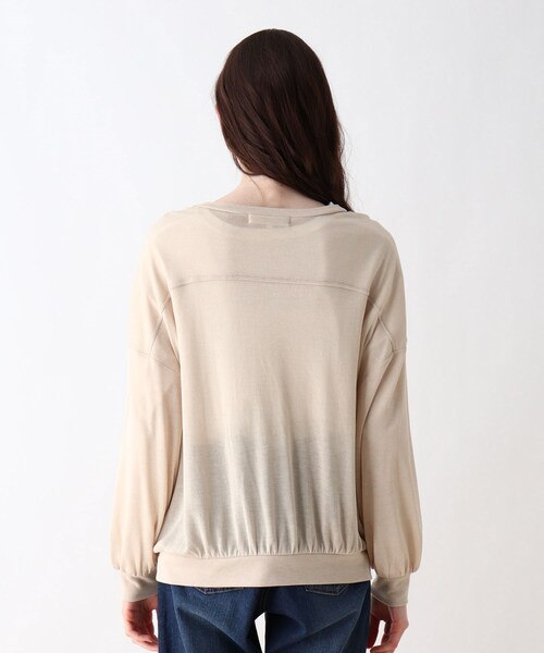 Cutie Blonde（キューティーブロンド）の「◆【S-L】ひんやりカーディガン（カーディガン/ボレロ・レディース・オフホワイト/ブラック/ベージュ/ダークオレンジ・01/02/03）」の7枚目の写真