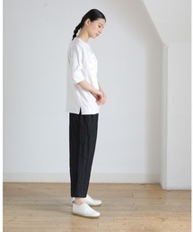 Plantation プランテーション bizenフラワー JQ ワイドパンツ Plantation（プランテーション）の「BIZEN GLOSS WAVE D/パンツ