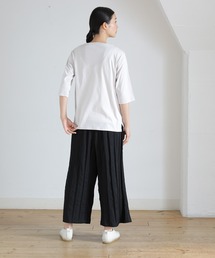 Plantation プランテーション bizenフラワー JQ ワイドパンツ Plantation（プランテーション）の「BIZEN GLOSS WAVE D/パンツ