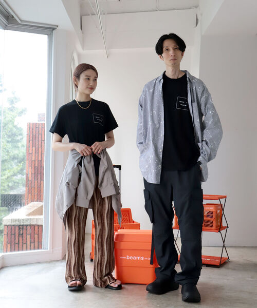 BEAMS（ビームス）の「＜MEN＞FUJI ROCK FESTIVAL’21 × BEAMS / KOSUKE KAWAMURA Machine Works Tシャツ➁（Tシャツ/カットソー・メンズ・ブラック・MEDIUM/LARGE/X-LARGE/XX-LARGE）」の11枚目の写真