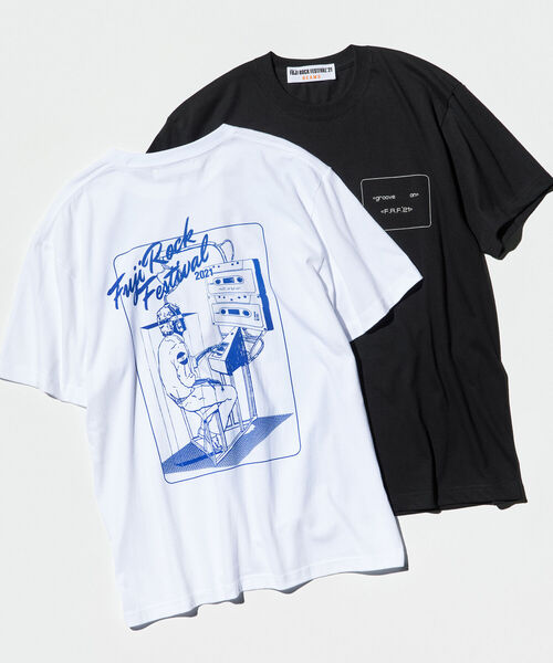 BEAMS（ビームス）の「＜MEN＞FUJI ROCK FESTIVAL’21 × BEAMS / KOSUKE KAWAMURA Machine Works Tシャツ➁（Tシャツ/カットソー・メンズ・ブラック・MEDIUM/LARGE/X-LARGE/XX-LARGE）」の17枚目の写真