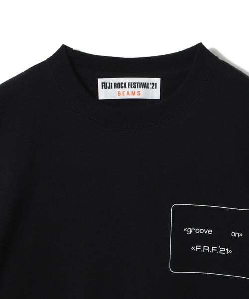 BEAMS（ビームス）の「＜MEN＞FUJI ROCK FESTIVAL’21 × BEAMS / KOSUKE KAWAMURA Machine Works Tシャツ➁（Tシャツ/カットソー・メンズ・ブラック・MEDIUM/LARGE/X-LARGE/XX-LARGE）」の4枚目の写真