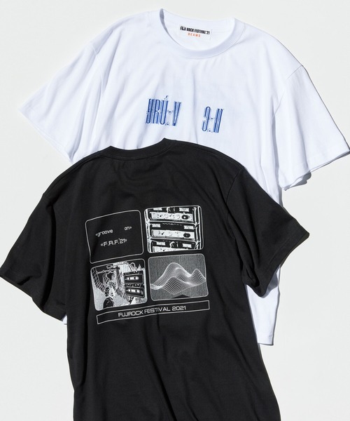 BEAMS（ビームス）の「＜MEN＞FUJI ROCK FESTIVAL’21 × BEAMS / KOSUKE KAWAMURA Machine Works Tシャツ➁（Tシャツ/カットソー・メンズ・ブラック・MEDIUM/LARGE/X-LARGE/XX-LARGE）」の8枚目の写真