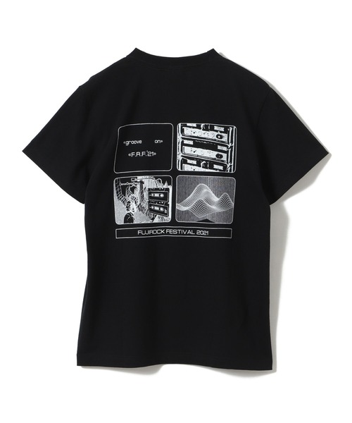 BEAMS（ビームス）の「＜MEN＞FUJI ROCK FESTIVAL’21 × BEAMS / KOSUKE KAWAMURA Machine Works Tシャツ➁（Tシャツ/カットソー・メンズ・ブラック・MEDIUM/LARGE/X-LARGE/XX-LARGE）」の20枚目の写真