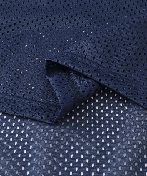 VOTE MAKE NEW CLOTHES（ボートメイクニュークローズ）の「『別注』VOTE MAKE NEW CLOTHES×URiD　BIG MESH TEE（Tシャツ/カットソー・メンズ・ブラック/ネイビー/レッド・FREE）」の16枚目の写真