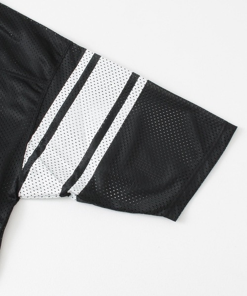 VOTE MAKE NEW CLOTHES（ボートメイクニュークローズ）の「『別注』VOTE MAKE NEW CLOTHES×URiD　BIG MESH TEE（Tシャツ/カットソー・メンズ・ブラック/ネイビー/レッド・FREE）」の18枚目の写真