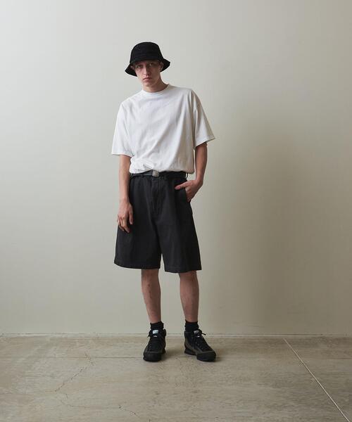 Steven Alan（スティーブンアラン）の「＜Steven Alan＞ SILK/NOIL SHORT SLEEVE TEE-LOOSE/Tシャツ（Tシャツ/カットソー・メンズ・ダークグレー/ベージュ/ホワイト・LARGE/MEDIUM/SMALL/X-LARGE）」の11枚目の写真