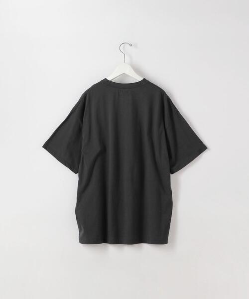 Steven Alan（スティーブンアラン）の「＜Steven Alan＞ SILK/NOIL SHORT SLEEVE TEE-LOOSE/Tシャツ（Tシャツ/カットソー・メンズ・ダークグレー/ベージュ/ホワイト・LARGE/MEDIUM/SMALL/X-LARGE）」の14枚目の写真