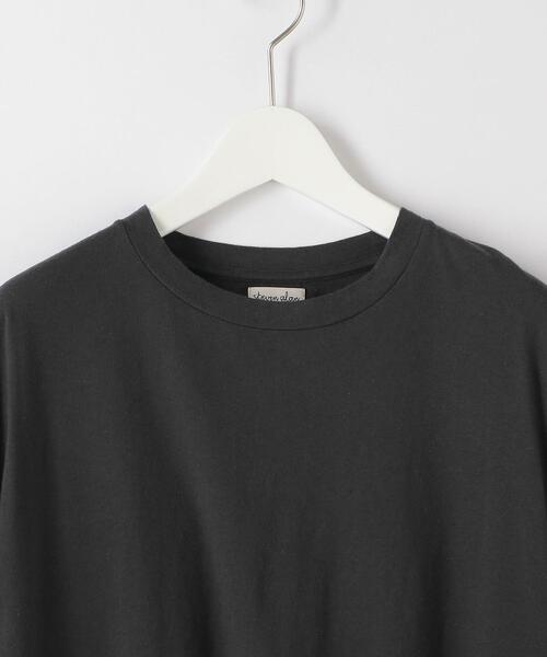 Steven Alan（スティーブンアラン）の「＜Steven Alan＞ SILK/NOIL SHORT SLEEVE TEE-LOOSE/Tシャツ（Tシャツ/カットソー・メンズ・ダークグレー/ベージュ/ホワイト・LARGE/MEDIUM/SMALL/X-LARGE）」の15枚目の写真