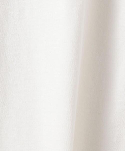 Steven Alan（スティーブンアラン）の「＜Steven Alan＞ SILK/NOIL SHORT SLEEVE TEE-LOOSE/Tシャツ（Tシャツ/カットソー・メンズ・ダークグレー/ベージュ/ホワイト・LARGE/MEDIUM/SMALL/X-LARGE）」の19枚目の写真