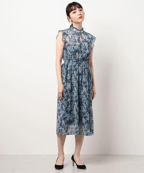 セール ワンピース Loulou Loulou Willoughby Willoughby ルルウィルビー のファッション ランダムフラワー ワンピース ワンピース Loulou