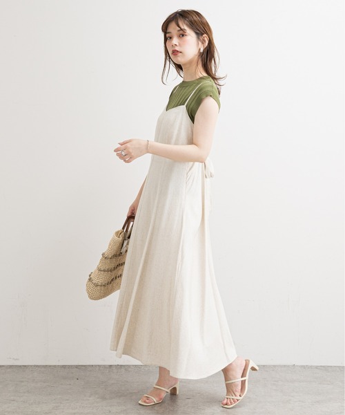 natural couture（ナチュラルクチュール）の「便利なシンプルワイドリブニット（ニット/セーター・レディース・アイボリー/ブラック/ブラウン/グリーン/ピンク・FREE）」の20枚目の写真
