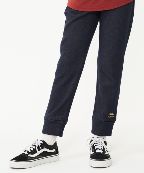 KRIFF MAYER Kid's Collection（クリフメイヤーキッズコレクション）の「裾切替裏シャギーパンツ（その他パンツ・キッズ・ブラック/レンガ/チャコール/ネイビー/グレー/カーキ・130/150/170/160/120/140）」の7枚目の写真