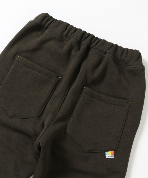 KRIFF MAYER Kid's Collection（クリフメイヤーキッズコレクション）の「裾切替裏シャギーパンツ（その他パンツ・キッズ・ブラック/レンガ/チャコール/ネイビー/グレー/カーキ・130/150/170/160/120/140）」の17枚目の写真