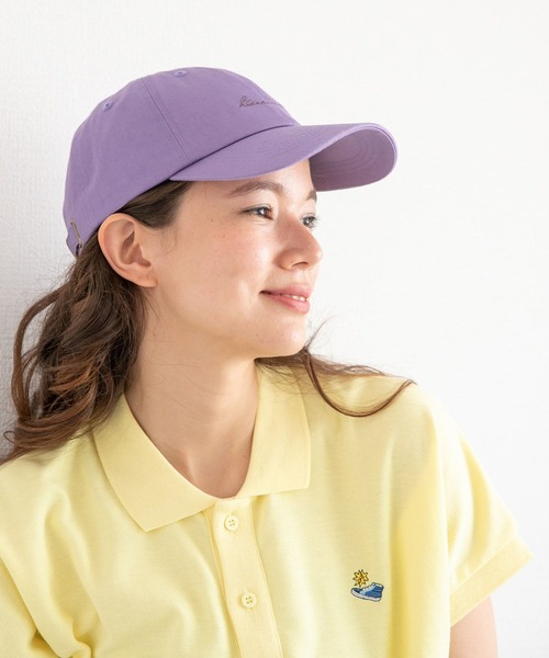 niko and...（ニコアンド）の「オリジナルオーガニックコットンキャップ（キャップ・レディース・ベージュ/ブルー/ベビーピンク/チャコール/ライトグリーン/ラベンダー/グリーン・FREE）」の6枚目の写真