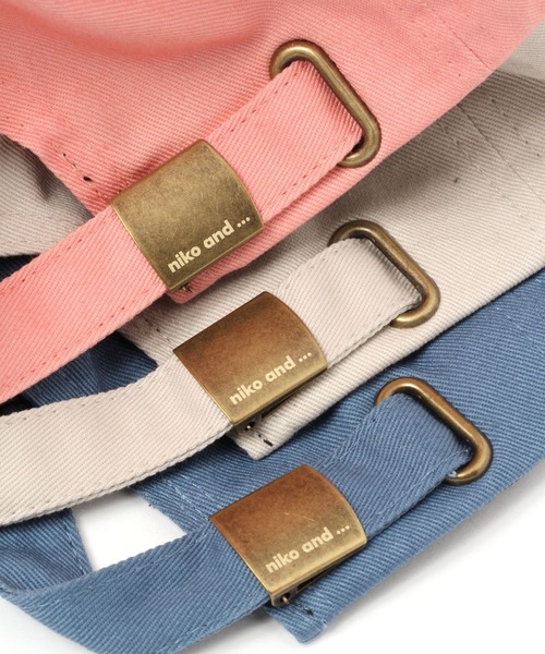 niko and...（ニコアンド）の「オリジナルオーガニックコットンキャップ（キャップ・レディース・ベージュ/ブルー/ベビーピンク/チャコール/ライトグリーン/ラベンダー/グリーン・FREE）」の19枚目の写真