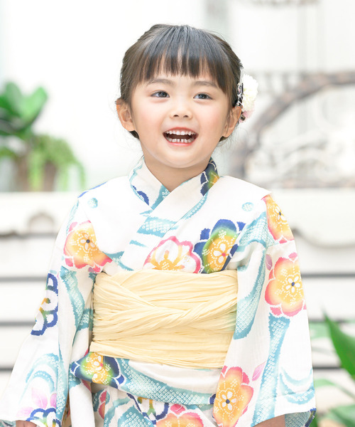 選べるキッズ浴衣2点セット （浴衣＋帯）