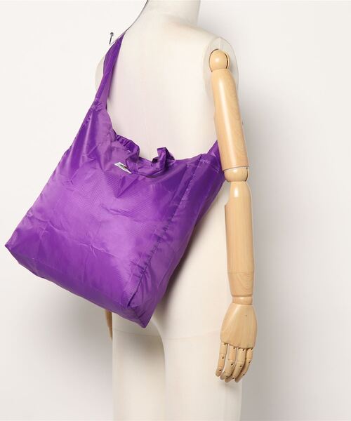 FRUIT OF THE LOOM（フルーツオブザルーム）の「ROUND PACKABLE BAG（トートバッグ・メンズ・グリーン/パープル/レッド/オレンジ・FREE）」の5枚目の写真