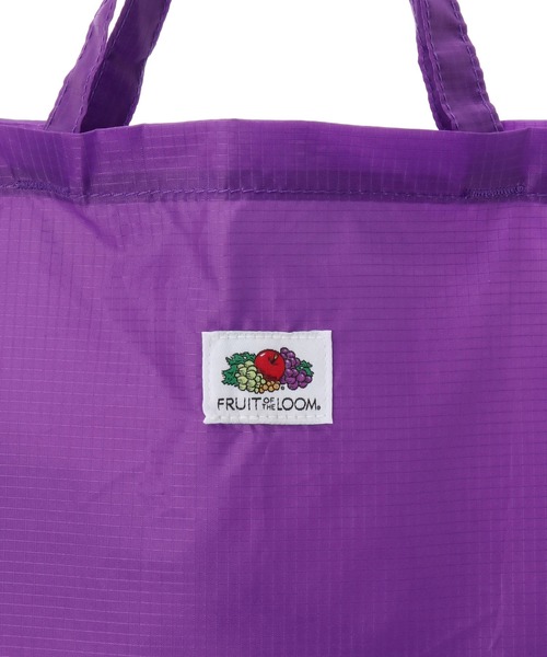 FRUIT OF THE LOOM（フルーツオブザルーム）の「ROUND PACKABLE BAG（トートバッグ・メンズ・グリーン/パープル/レッド/オレンジ・FREE）」の10枚目の写真