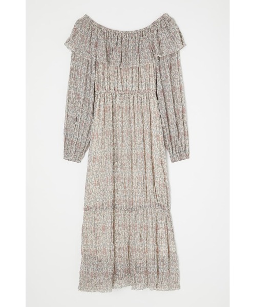 独特の上品 セール Sheer Flower Long ドレス ワンピース Moussy マウジー のファッション アウトレット 店舗 関東 Arenatheatre Net