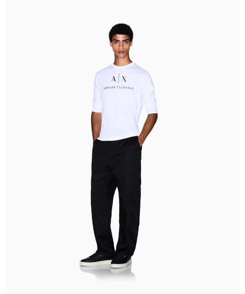 関税・送料込【Armani Exchange】A/X ロゴ 長袖 Tシャツ ARMANI EXCHANGE tシャツ 「A|X アルマーニ エクスチェンジ」AX