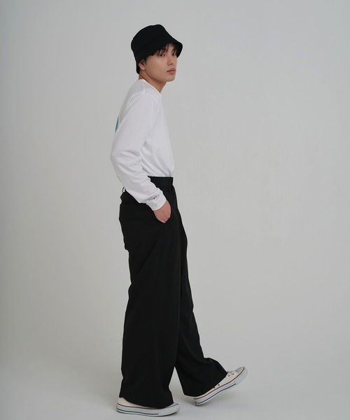 TINA：JOJUN（ティーナジョジュン）の「バケットハット TINA:JOJUN（ハット・レディース・ブラック/ネイビー/ホワイト/ホワイト×ブラック/アイボリー/ブラック×ブルー/ブラック系その他/ブルー系その他/カーキ・F）」の15枚目の写真