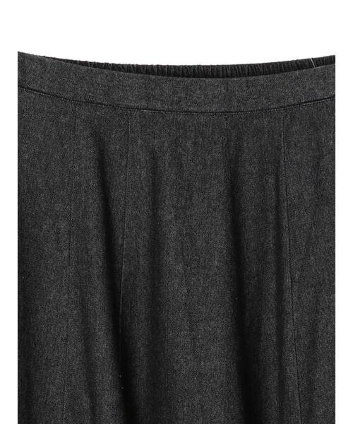 Green　Parks（グリーンパークス）の「・novem 9 デニムハギフレアスカート＊（スカート・レディース・ブラック/インディゴブルー・FREE）」の9枚目の写真