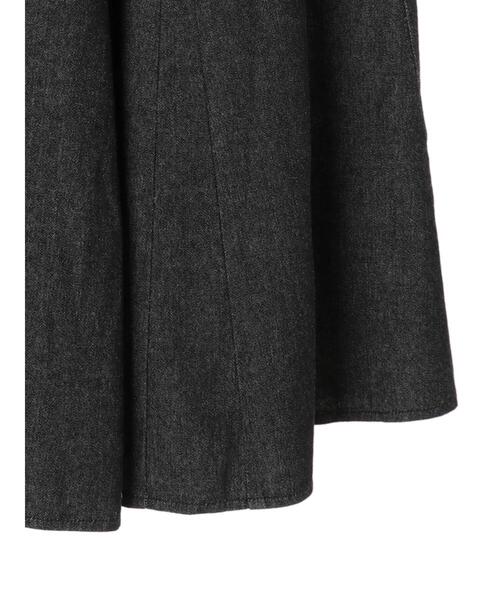 Green　Parks（グリーンパークス）の「・novem 9 デニムハギフレアスカート＊（スカート・レディース・ブラック/インディゴブルー・FREE）」の15枚目の写真