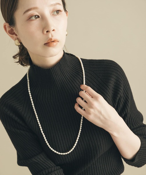 SMELLY(スメリー)の「タンスイパールロングネックレス(ネックレス・レディース・アイボリー・-)」の1枚目の写真