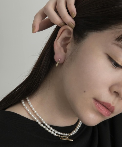 SMELLY(スメリー)の「タンスイパールロングネックレス(ネックレス・レディース・アイボリー・-)」の9枚目の写真