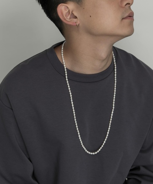 SMELLY(スメリー)の「タンスイパールロングネックレス(ネックレス・レディース・アイボリー・-)」の2枚目の写真