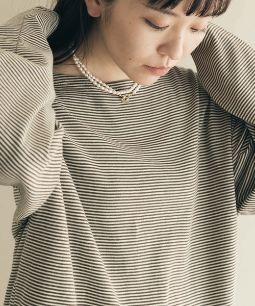 SMELLY(スメリー)の「タンスイパールロングネックレス(ネックレス・レディース・アイボリー・-)」の8枚目の写真