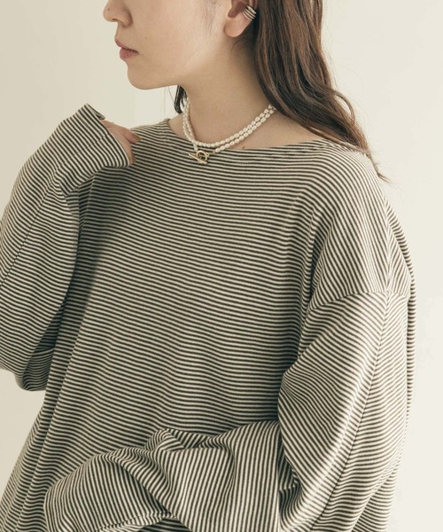 SMELLY(スメリー)の「タンスイパールロングネックレス(ネックレス・レディース・アイボリー・-)」の7枚目の写真