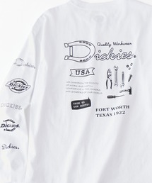 Dickies/ディッキーズ ロゴプリント長袖カットソー