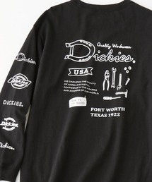 Dickies/ディッキーズ ロゴプリント長袖カットソー