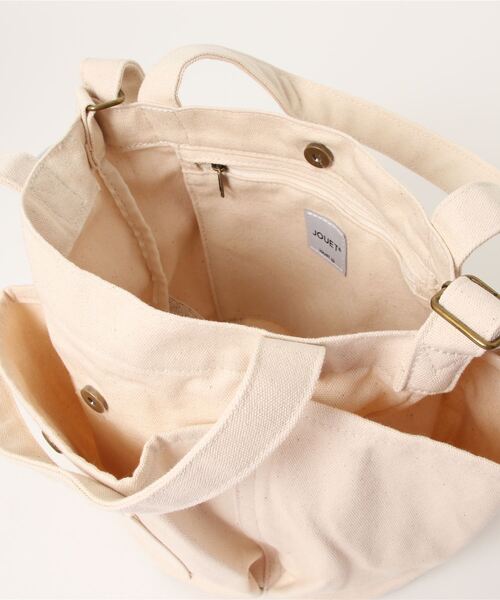 ALL ORDINARIES（オールオーディナリーズ）の「JOUET MARKET　ショルダートート（ショルダーバッグ・レディース・アイボリー・FREE）」の5枚目の写真