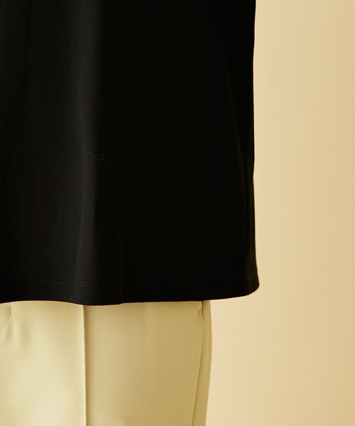 MADEMOISELLE ROPE'（マドモアゼル ロペ）の「<春まで使える>ボリュームスリーブプルオーバー（Tシャツ/カットソー・レディース・ブラック/ホワイト/ダークブラウン・38）」の15枚目の写真