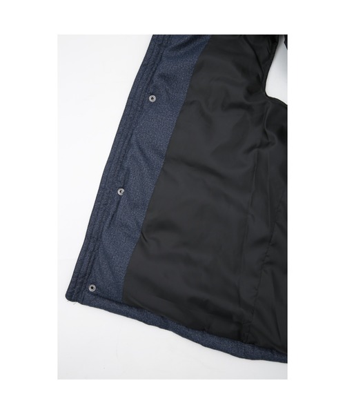 UNION STATION（ユニオンステーション）の「【SORONA/ソロナ】フロッキープリント機能中綿ダウンベスト<フード着脱可能/2WAY仕様>（ダウンベスト・メンズ・ブラック/ネイビー・LL/M/L）」の19枚目の写真